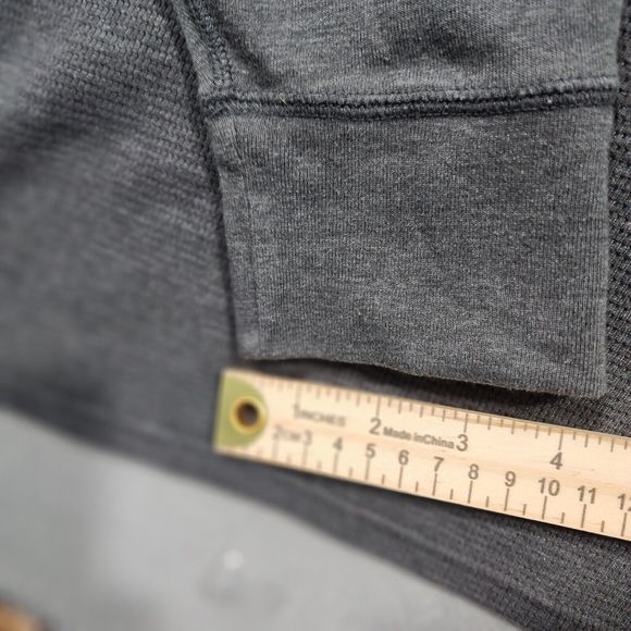 Polo Ralph Lauren Shirt Sweater Pullover Mens XL Gray Long Sleeve White Pony Vtg - Picture 10 of 16